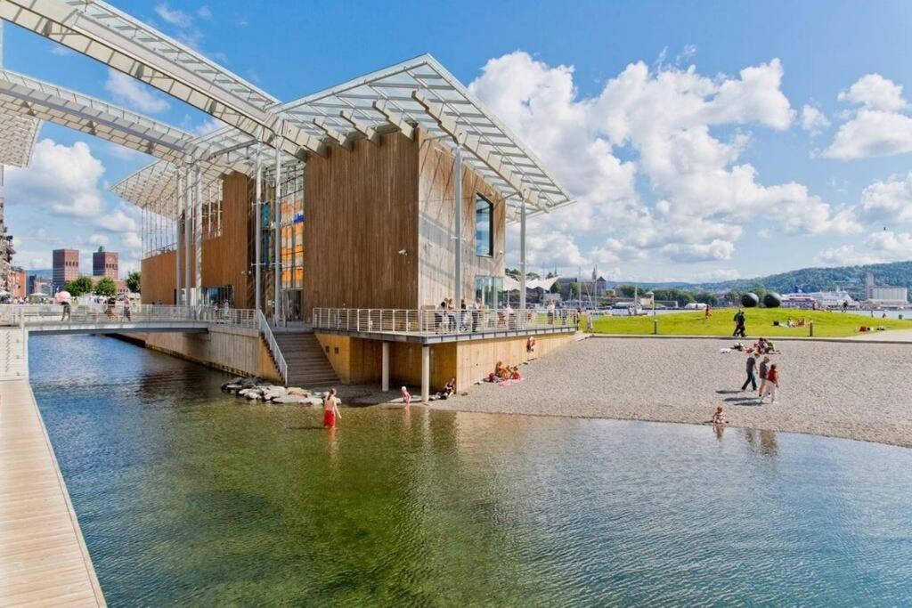 Tjuvholmen - Sjoside Hjem Lägenhet Oslo Exteriör bild