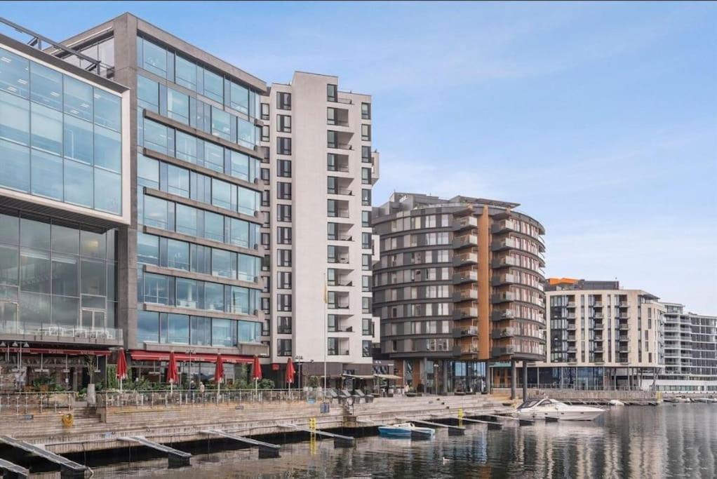 Tjuvholmen - Sjoside Hjem Lägenhet Oslo Exteriör bild