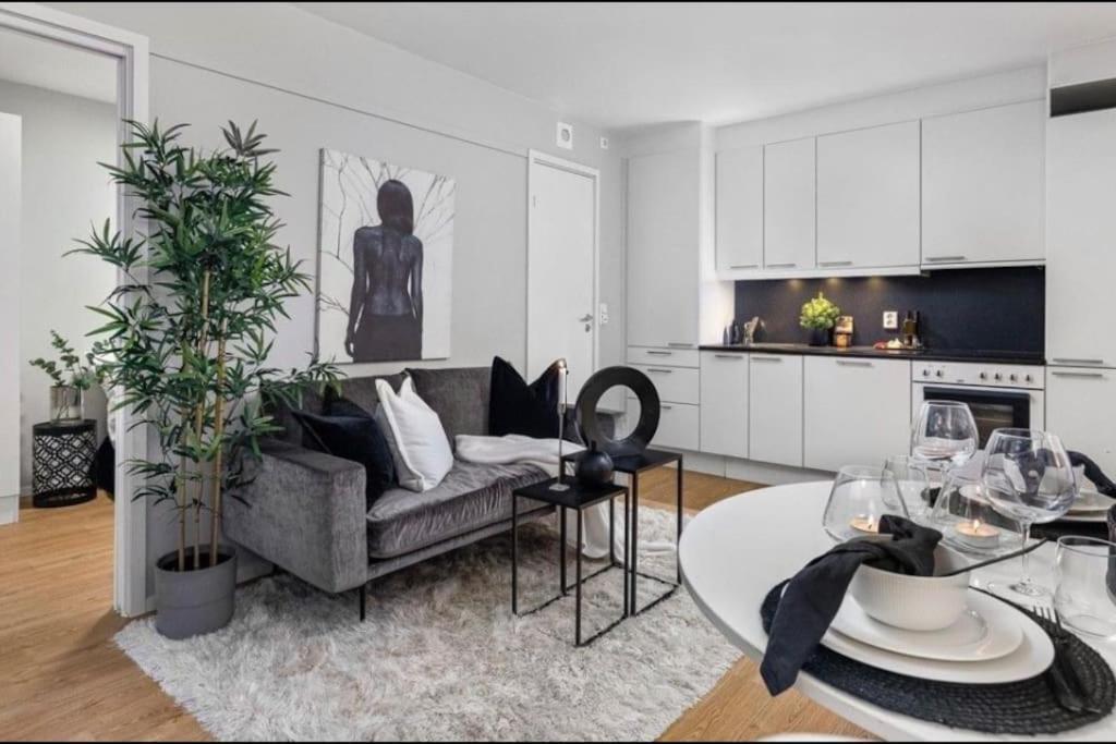 Tjuvholmen - Sjoside Hjem Lägenhet Oslo Exteriör bild