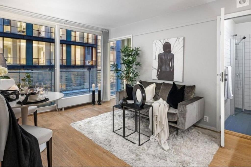 Tjuvholmen - Sjoside Hjem Lägenhet Oslo Exteriör bild